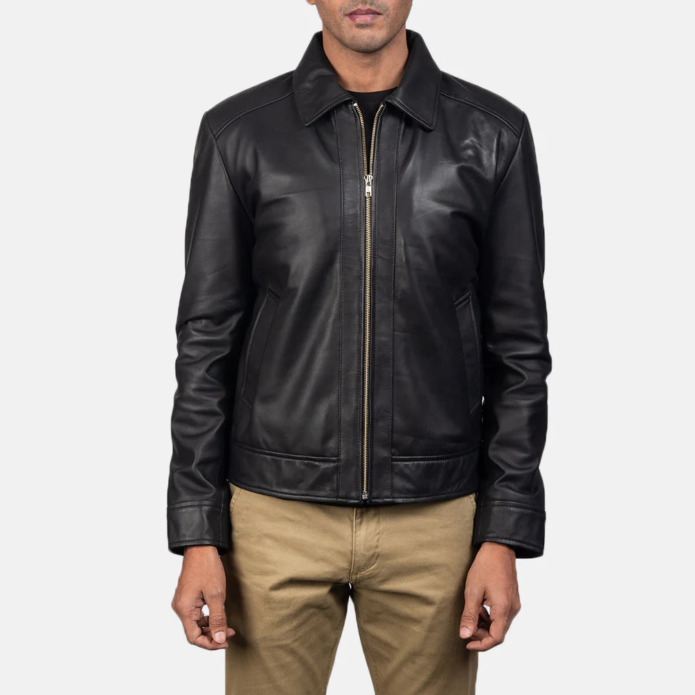 Black Classic Style Jacket - Image 3