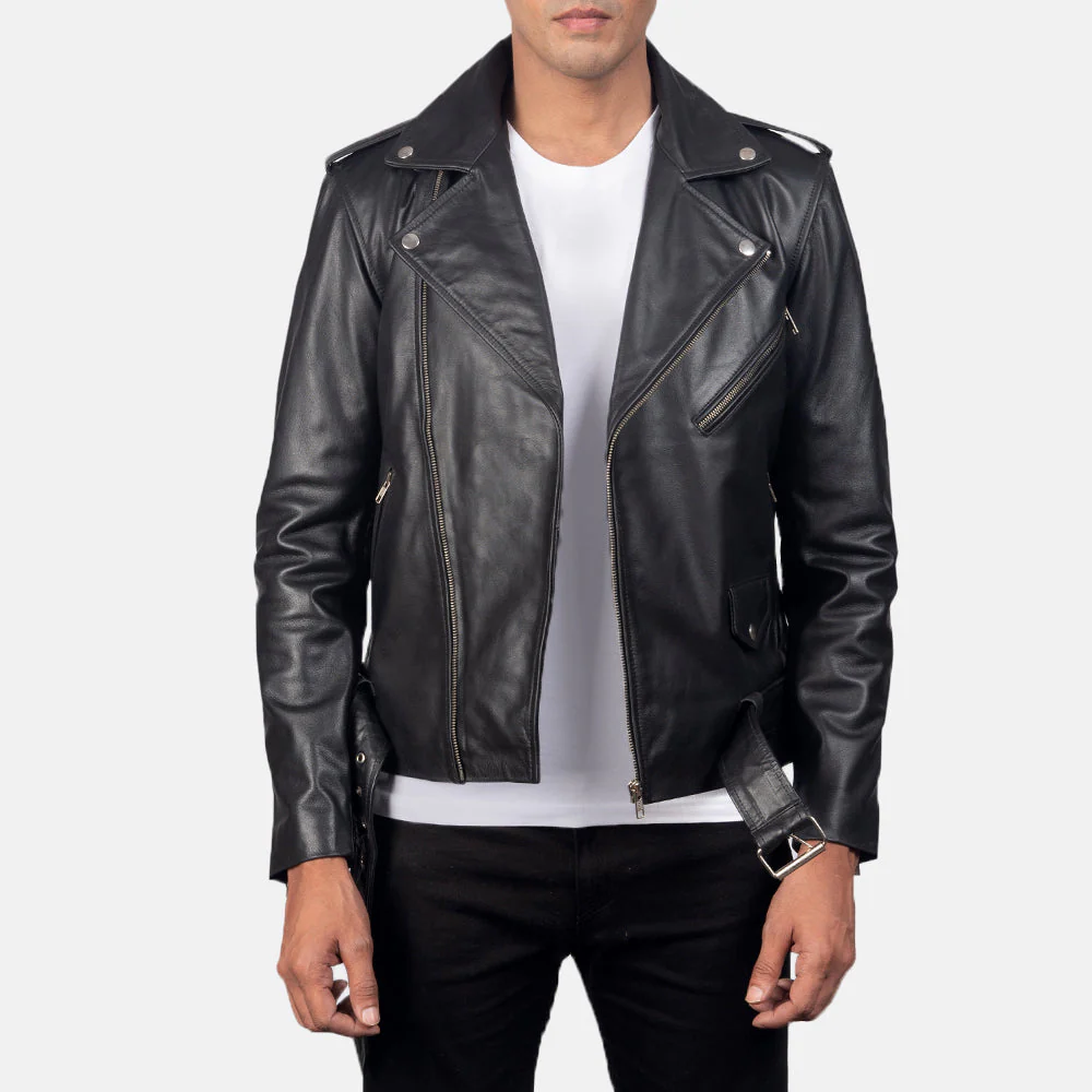 Black Classic Biker Jacket