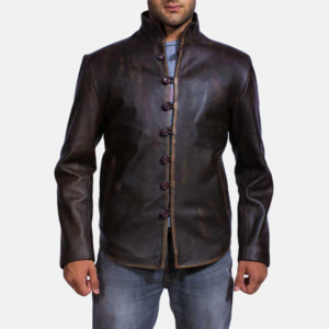 Dark Brown Vintage Style Jacket