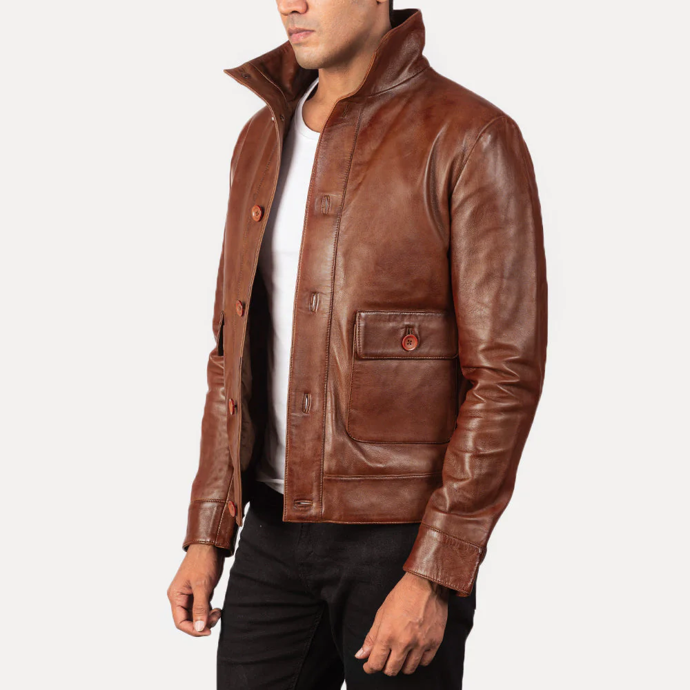Brown Utility Style Jacket - Image 3