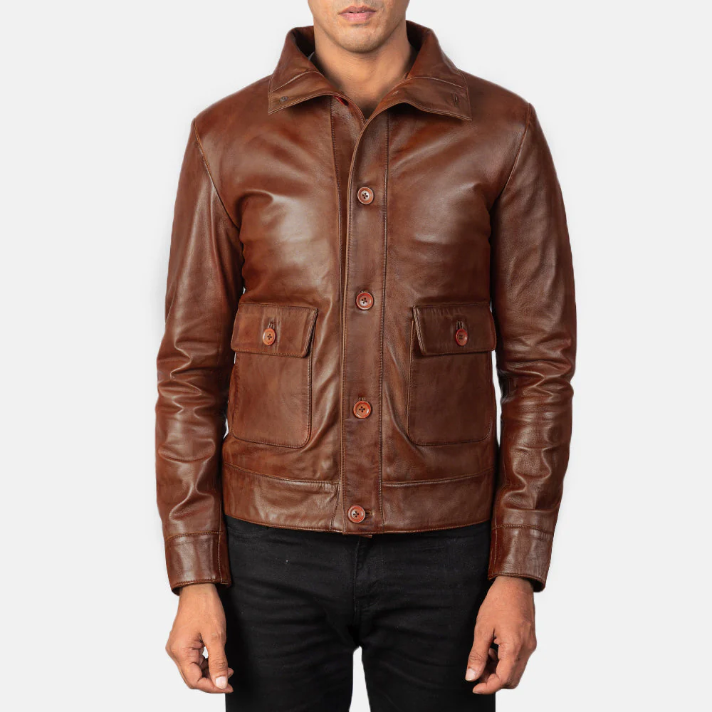 Brown Utility Style Jacket